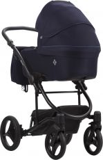 Детская коляска 2 в 1 Bebetto Torino TEX 04 (черная рама)